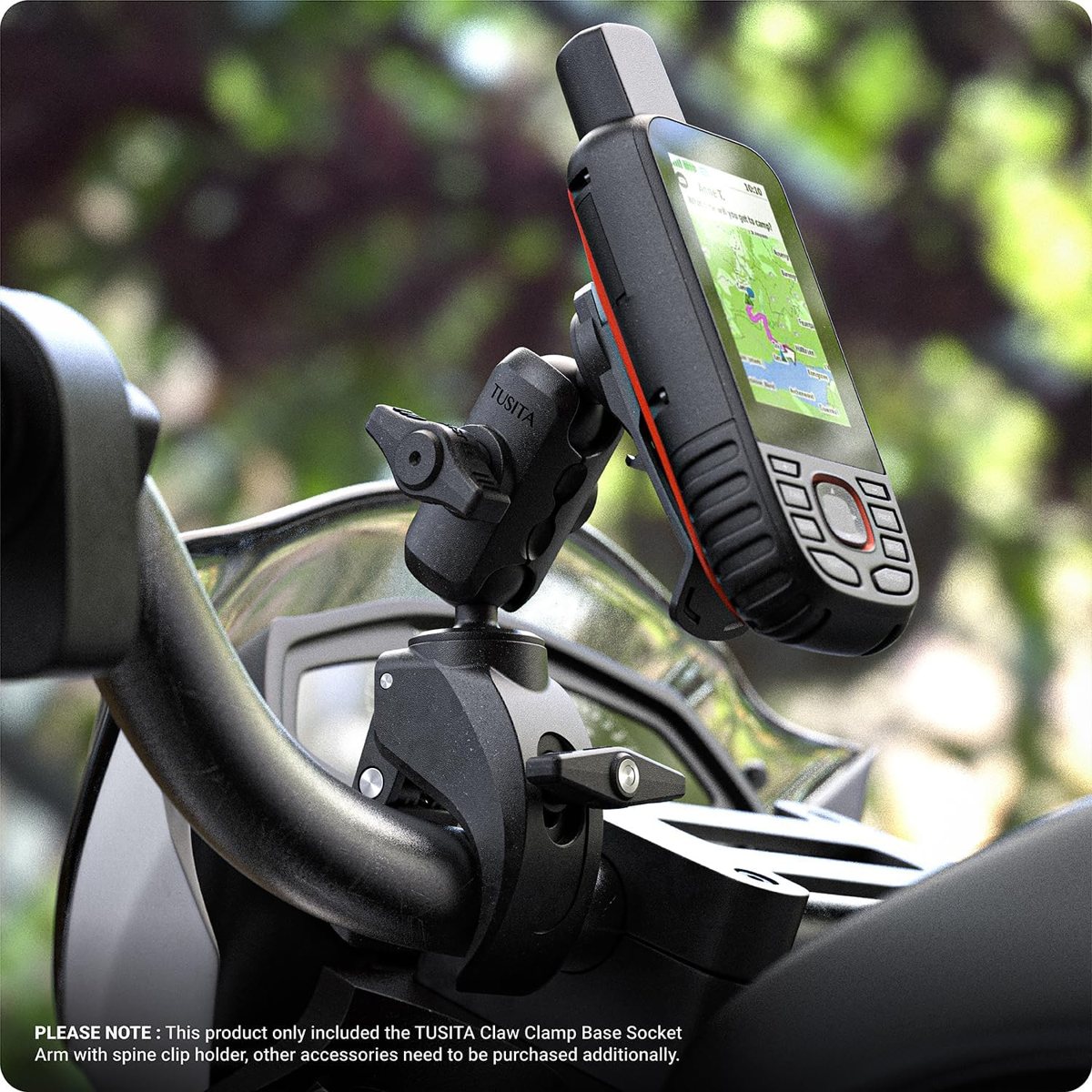 ATV & UTV Claw Clamp Mount for Garmin Handheld GPS — view 5