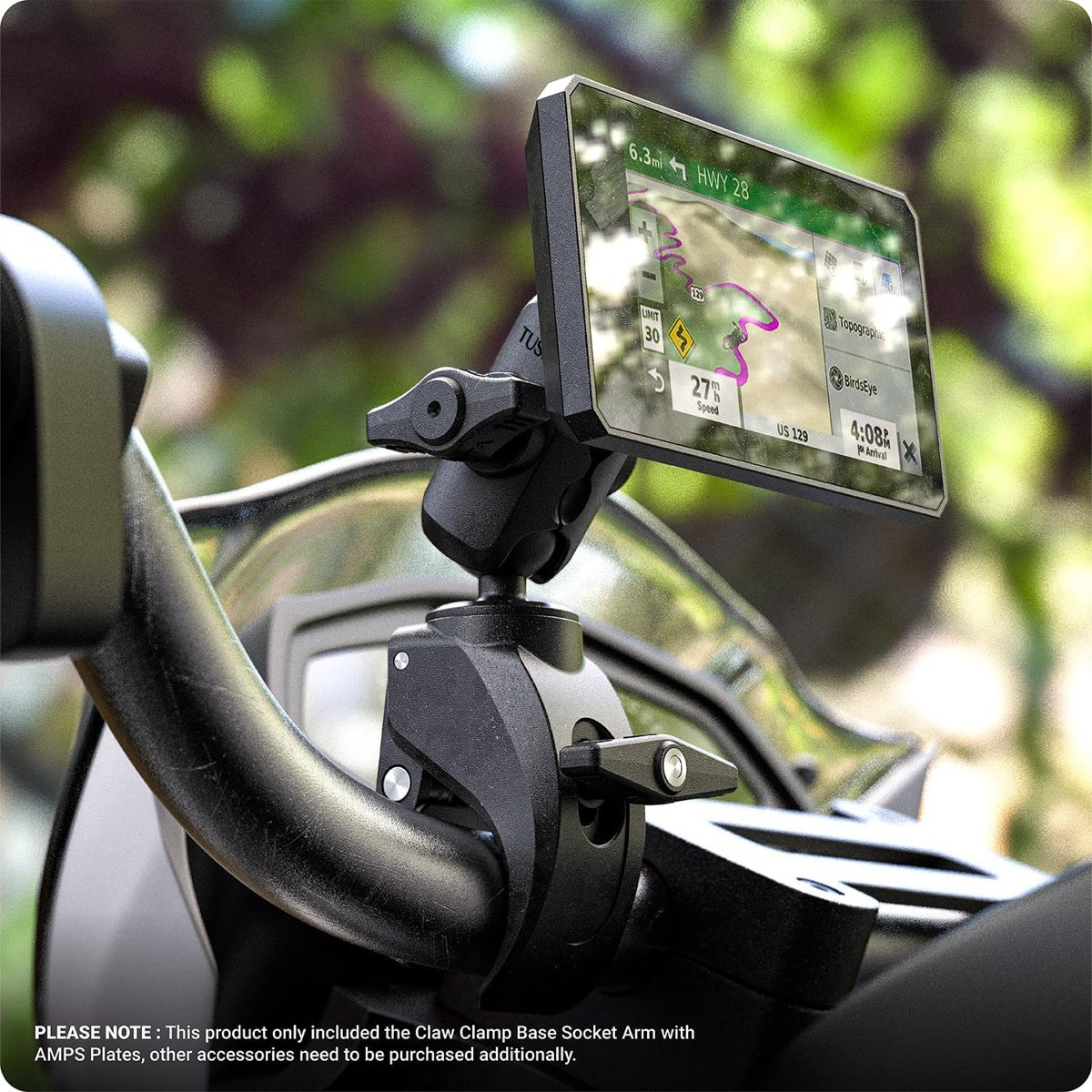 ATV & UTV Claw Clamp Mount for Garmin Montana & zūmo XT — view 4