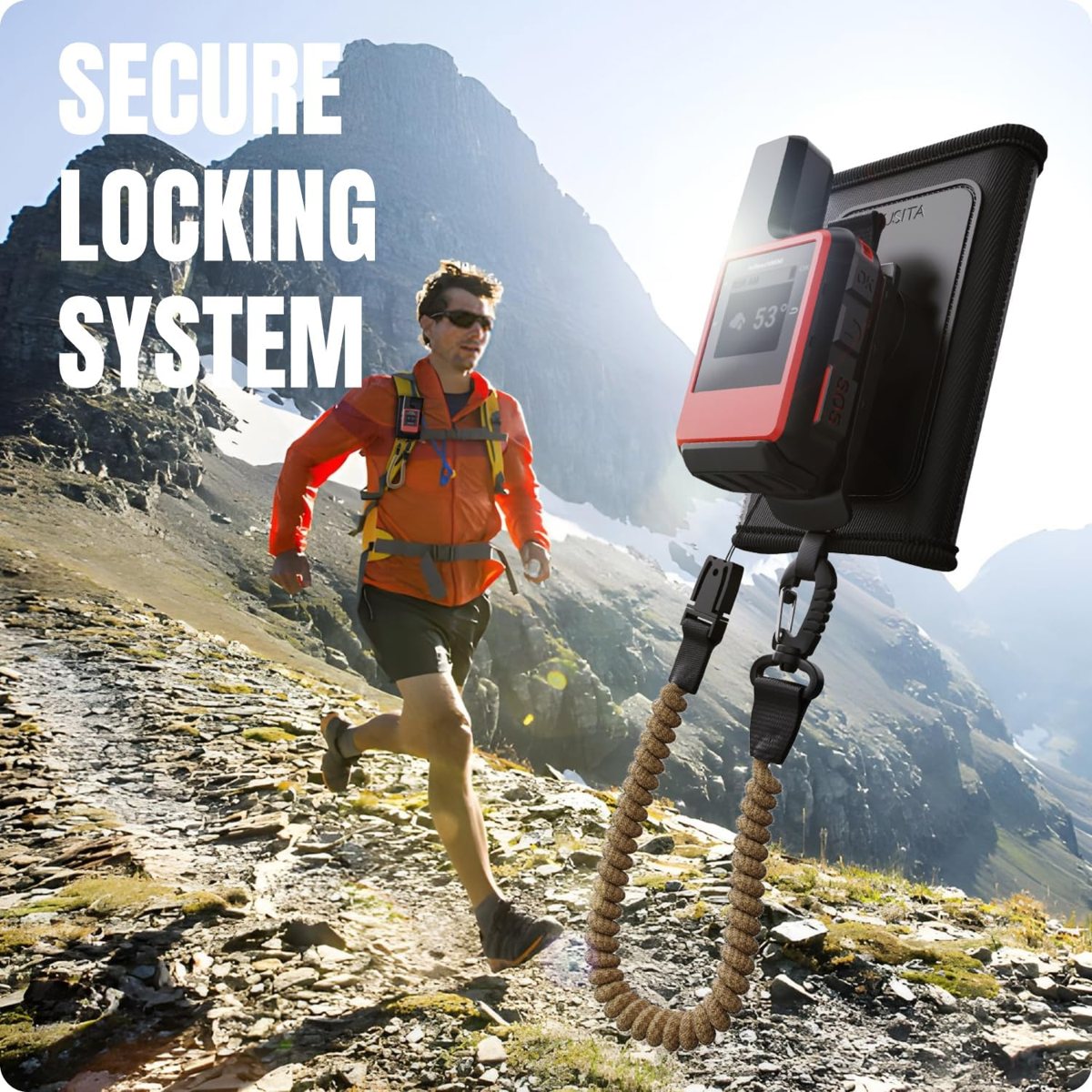 Backpack Tether Mount for Garmin inReach Mini & Handhelds — view 4