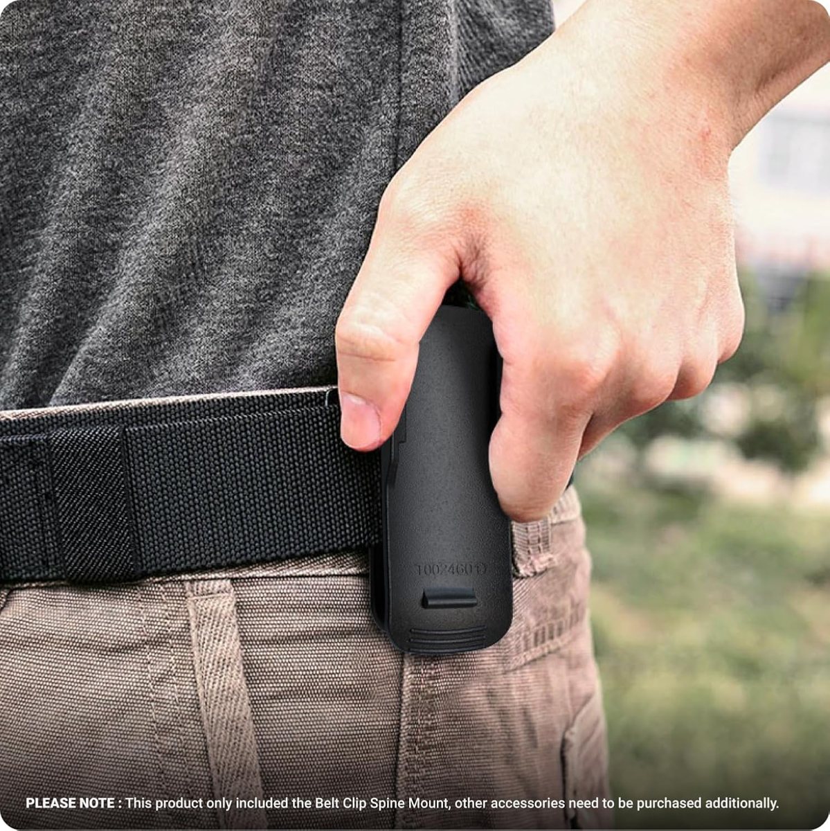 Belt Clip Spine Mount for Garmin Handhelds — view 5