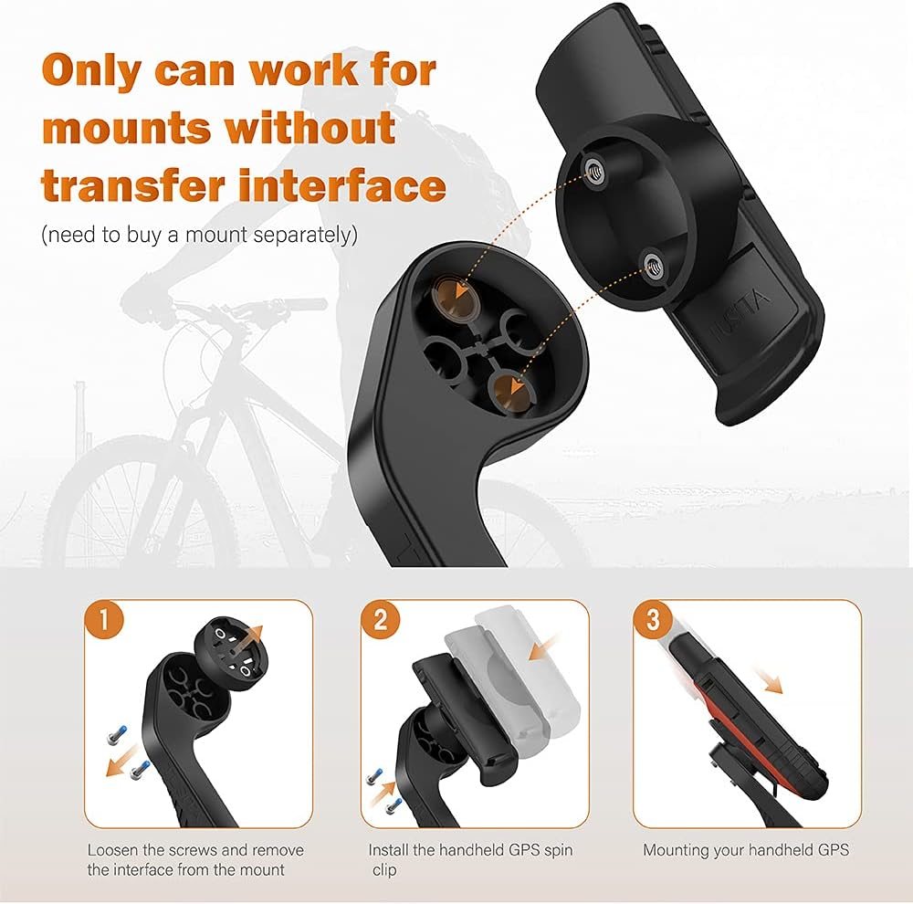 Bike Mount Adapter for Garmin Handhelds — 2-Pack — view 3