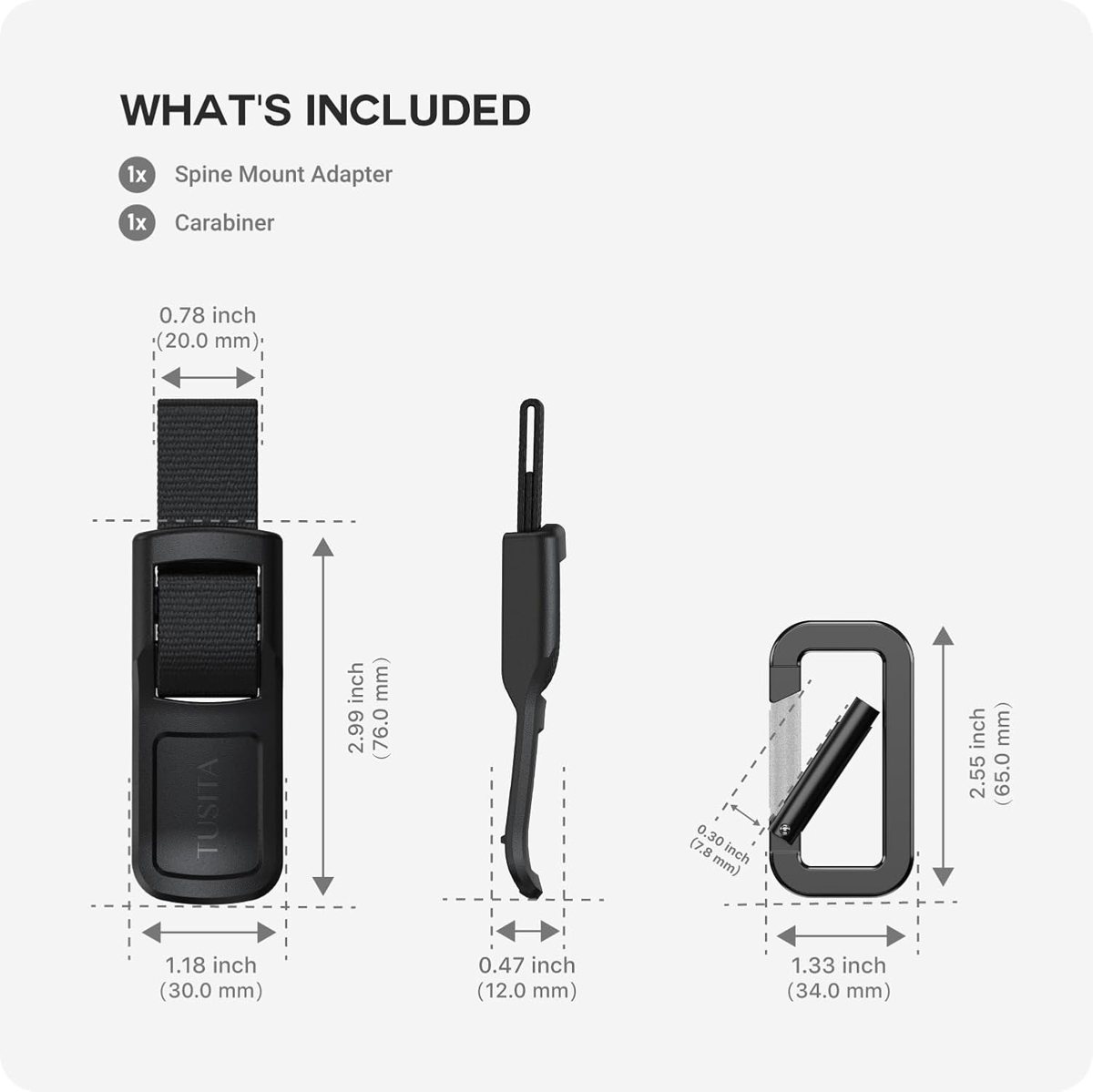Carabiner Clip for Garmin Handhelds — view 4