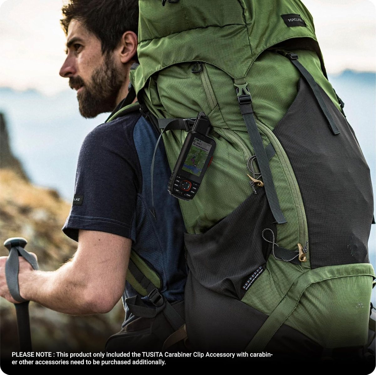 Carabiner Clip for Garmin Handhelds — view 5