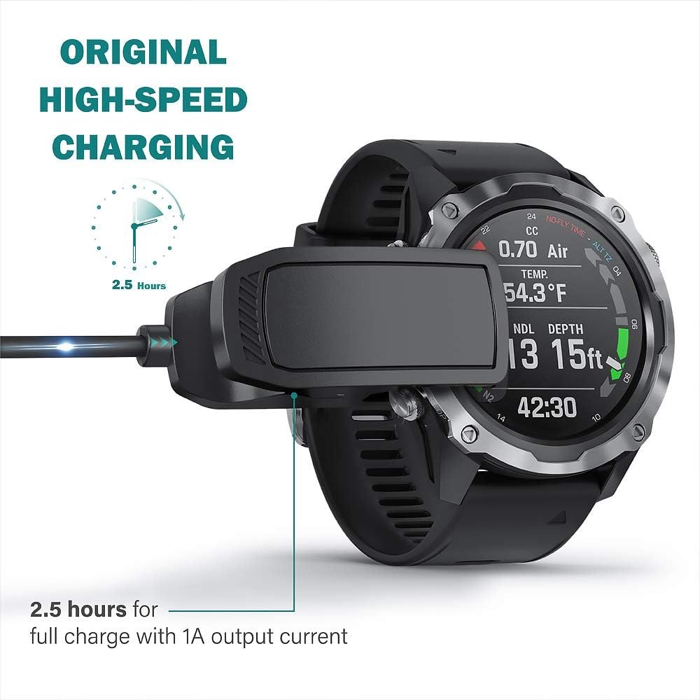 Charger for Garmin Descent Mk1, Mk2, Mk3i, G1 & X50i — view 5