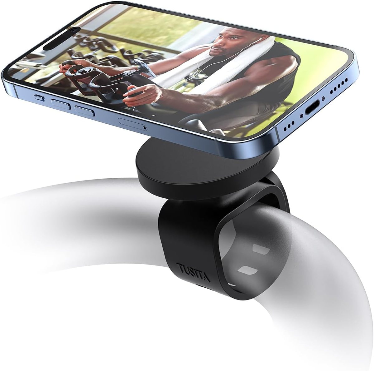 Magnetic Phone Mount for Peloton & MagSafe iPhone