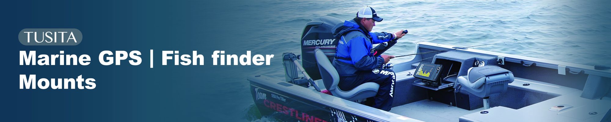 TUSITA Fish Finder & Marine GPS Mounts banner