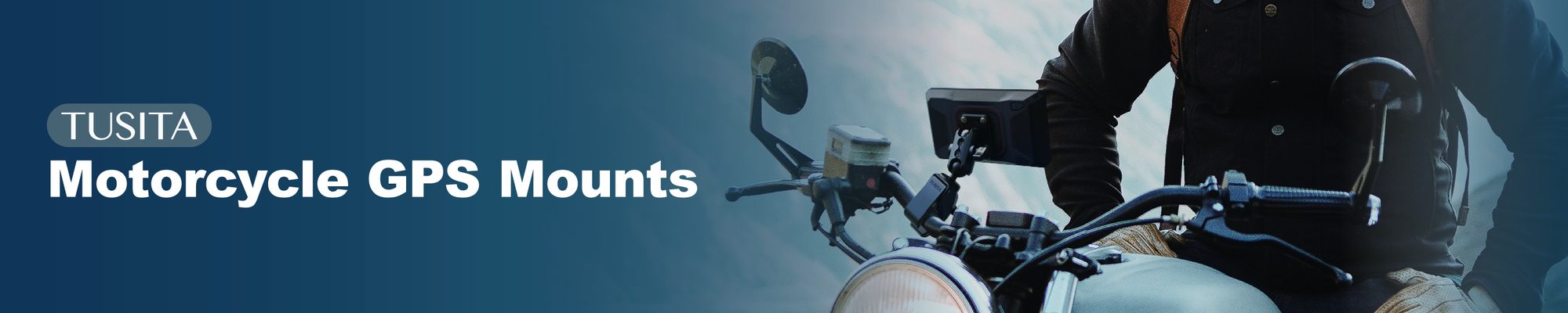 TUSITA Motorcycle & ATV GPS Mounts banner