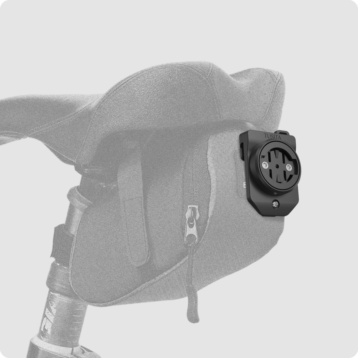 Saddle Bag Clip Mount for Garmin Varia — Small Slot — view 2