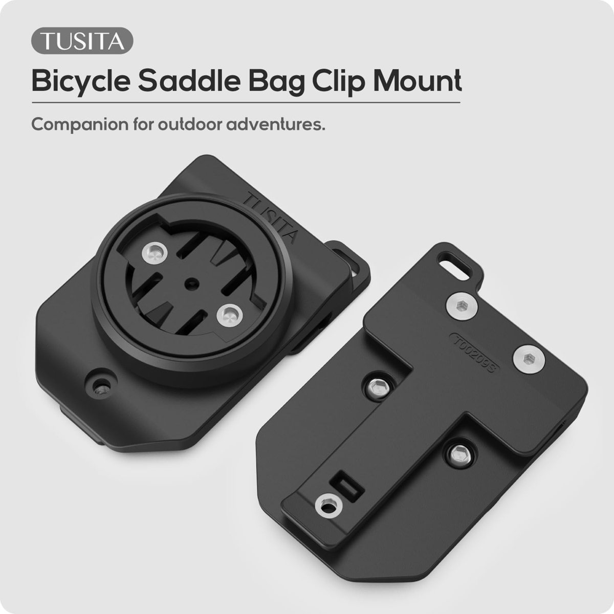 Saddle Bag Clip Mount for Garmin Varia — Small Slot — view 3