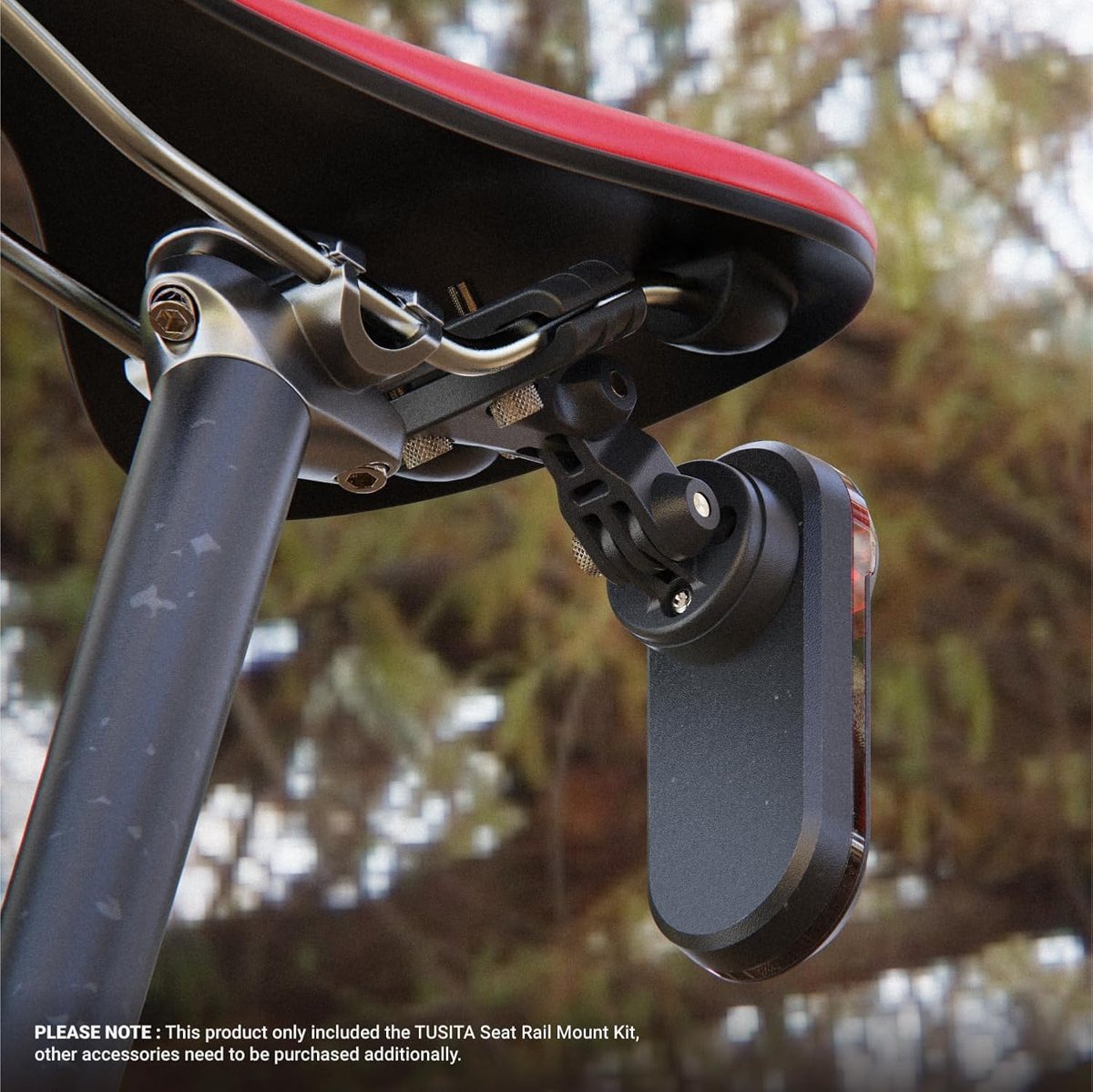 Seat Rail Mount Kit for Garmin Varia — view 5