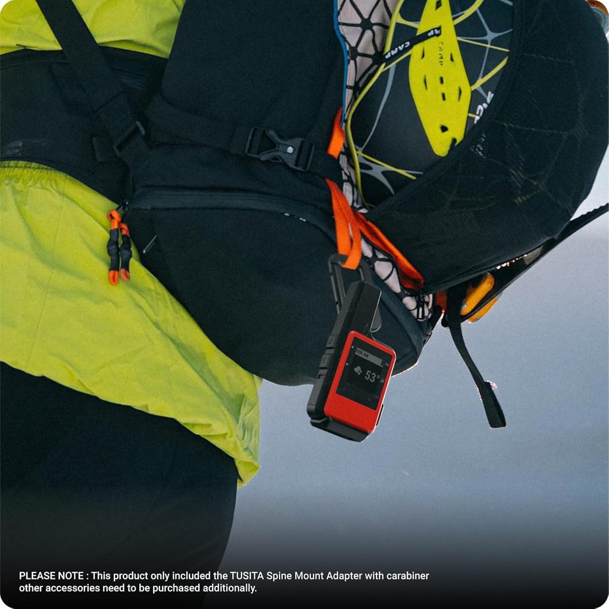 Spine Mount Adapter with Carabiner for inReach Mini 2 — view 5
