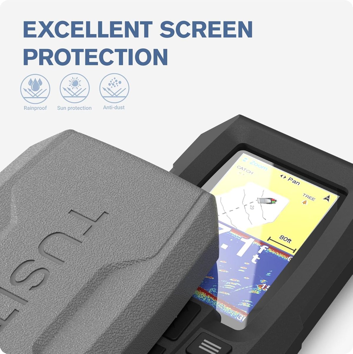 Sun Cover for Garmin Striker Plus 4 & Vivid 4cv — view 5