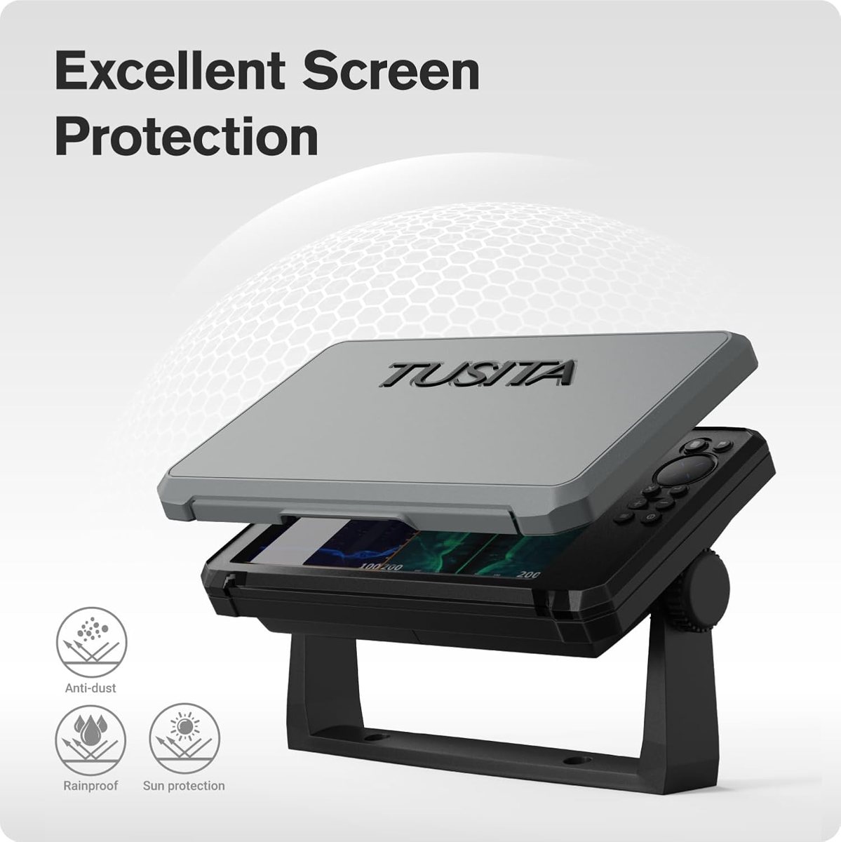 Sun Cover for Lowrance Eagle 9″ — view 5