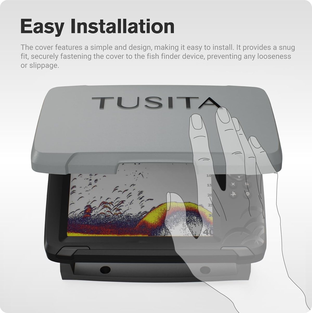 Sun Cover for Lowrance HOOK Reveal 7 & HOOK2 7 — view 4